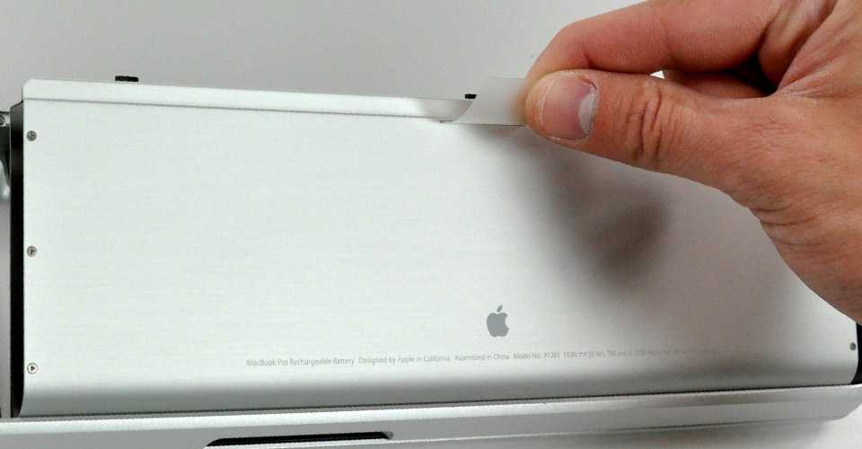 Замена аккумулятора apple macbook pro 13